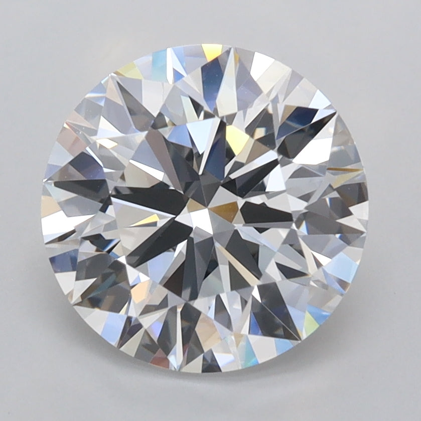 2.55 Carat Round Shaped, Ideal Cut, D Color, VVS1 Clarity, IGI Certified Lab Grown Diamond