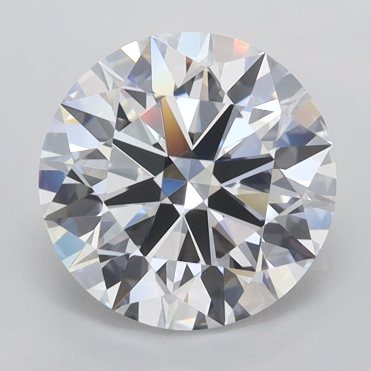 2.03 Carat Round Shaped, Ideal Cut, D Color, FL Clarity, IGI Certified Lab Grown Diamond