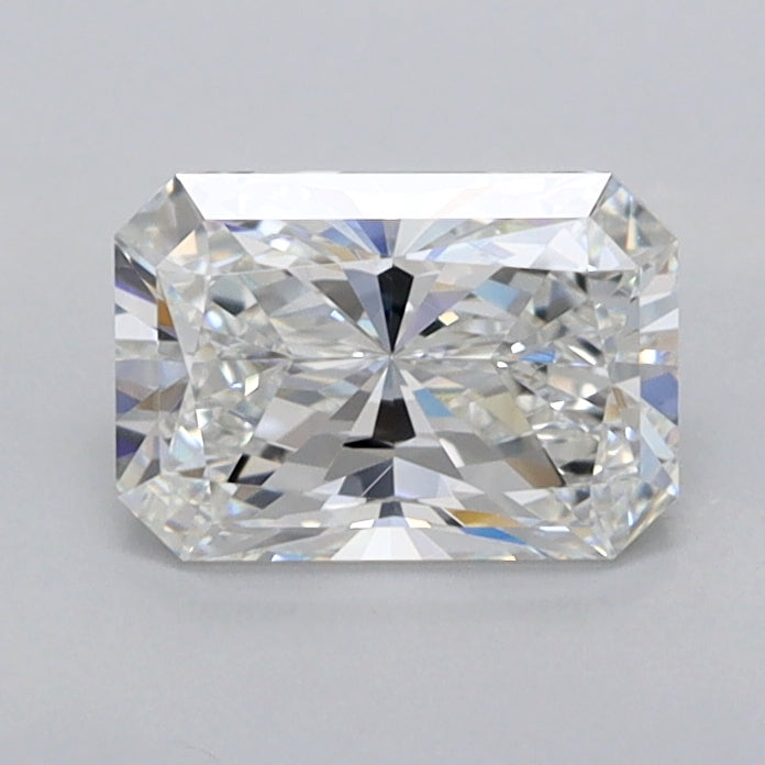 0.90 Carat Radiant Shaped, Ideal Cut, E Color, IF Clarity, IGI Certified Lab Grown Diamond