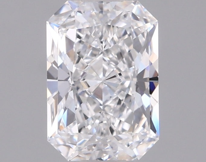 0.96 Carat Radiant Shaped, Excellent Cut, D Color, VS1 Clarity, IGI Certified Lab Grown Diamond
