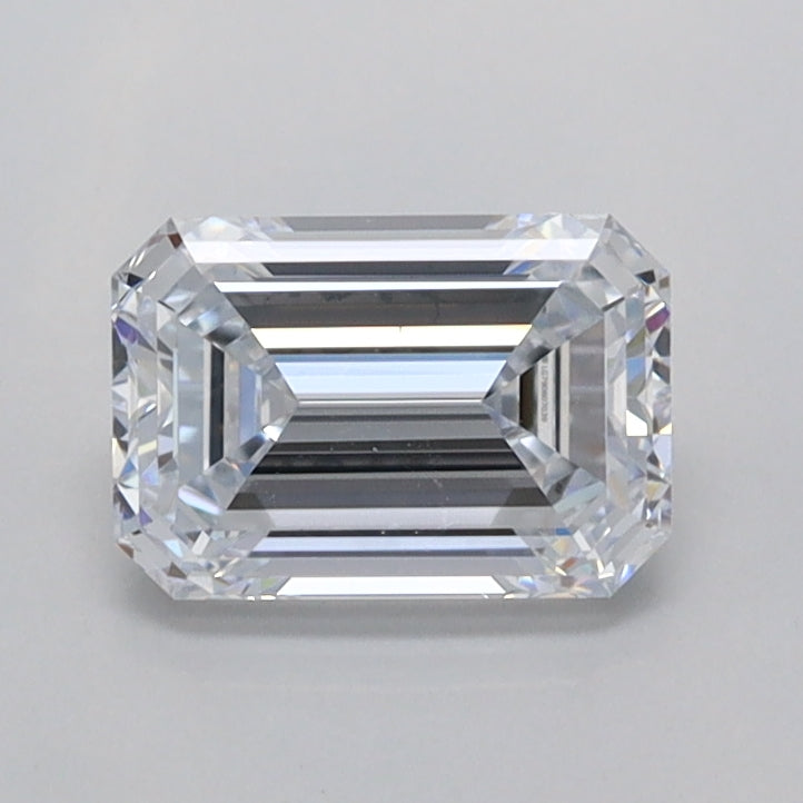 0.98 Carat Emerald Shaped, Ideal Cut, F Color, IF Clarity, IGI Certified Lab Grown Diamond