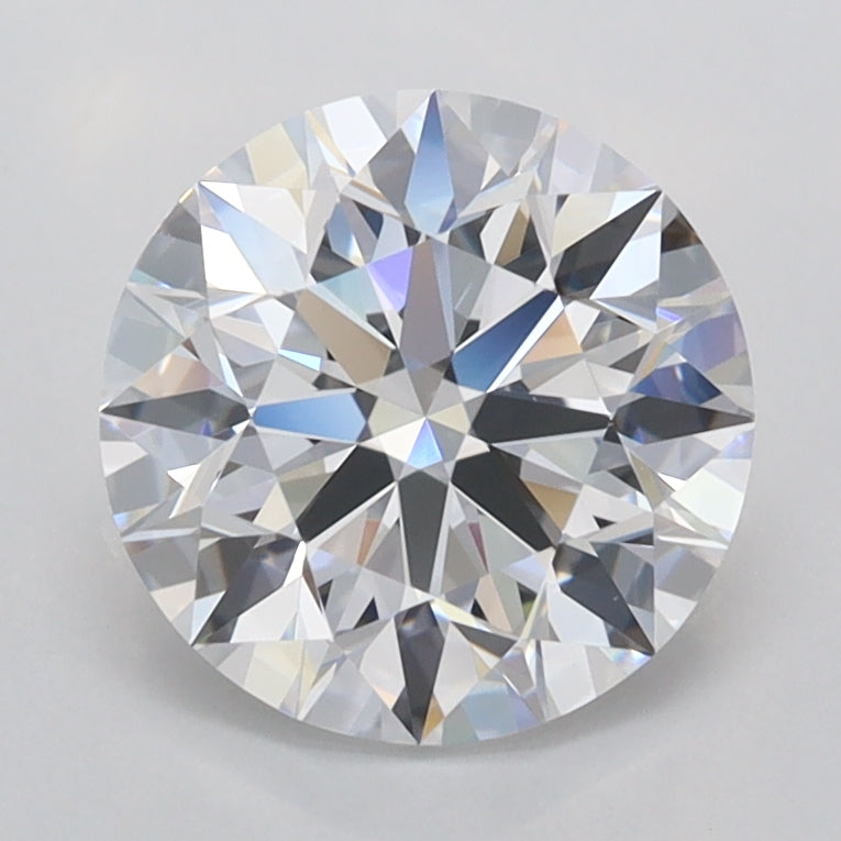 1.93 Carat Round Shaped, Ideal Cut, D Color, FL Clarity, IGI Certified Lab Grown Diamond