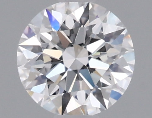 0.38 Carat Round Shaped, Ideal Cut, D Color, VVS1 Clarity, IGI Certified Lab Grown Diamond