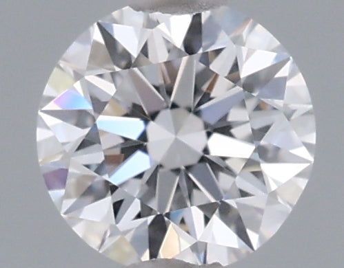 0.38 Carat Round Shaped, Ideal Cut, E Color, VVS2 Clarity, IGI Certified Lab Grown Diamond