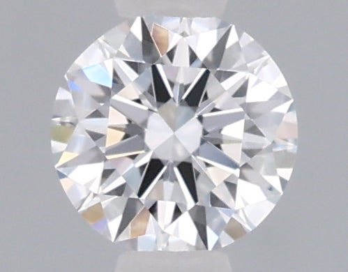 0.36 Carat Round Shaped, Ideal Cut, D Color, VVS2 Clarity, IGI Certified Lab Grown Diamond