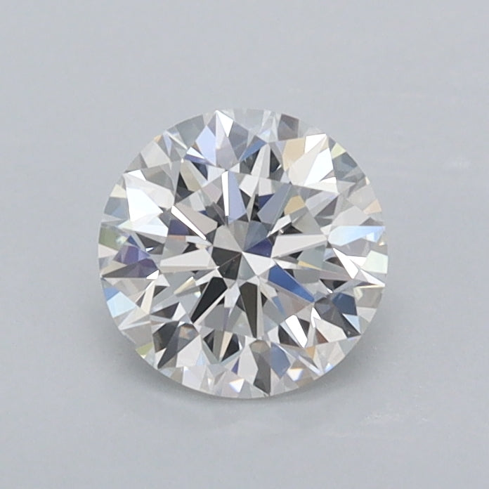 0.67 Carat Round Shaped, Ideal Cut, D Color, VVS1 Clarity, IGI Certified Lab Grown Diamond