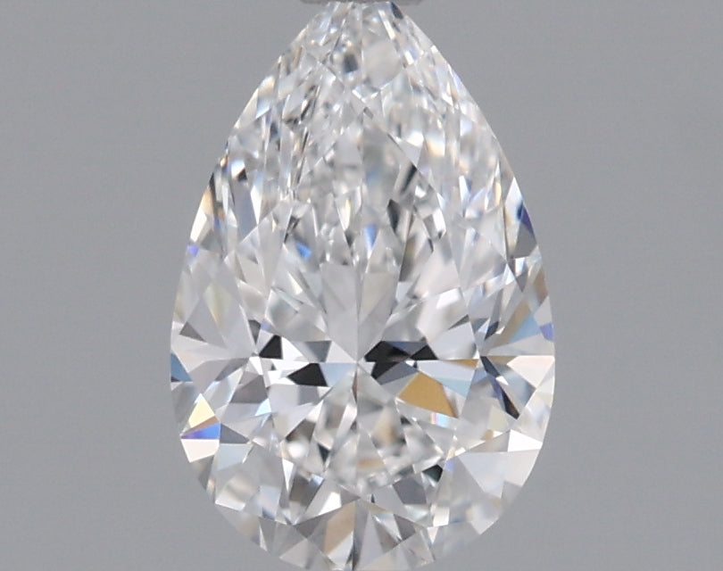 0.81 Carat Pear Shaped, Ideal Cut, D Color, VVS1 Clarity, IGI Certified Lab Grown Diamond