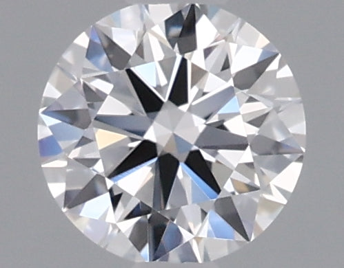 0.37 Carat Round Shaped, Ideal Cut, D Color, VVS1 Clarity, IGI Certified Lab Grown Diamond