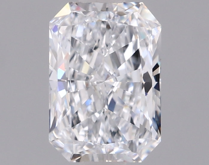 0.98 Carat Radiant Shaped, Ideal Cut, E Color, VVS2 Clarity, IGI Certified Lab Grown Diamond