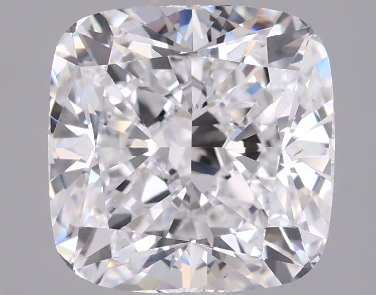 2.50 Carat Cushion Shaped, Ideal Cut, D Color, VVS1 Clarity, IGI Certified Lab Grown Diamond