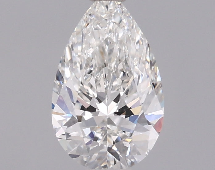 0.76 Carat Pear Shaped, Ideal Cut, E Color, VS1 Clarity, IGI Certified Lab Grown Diamond