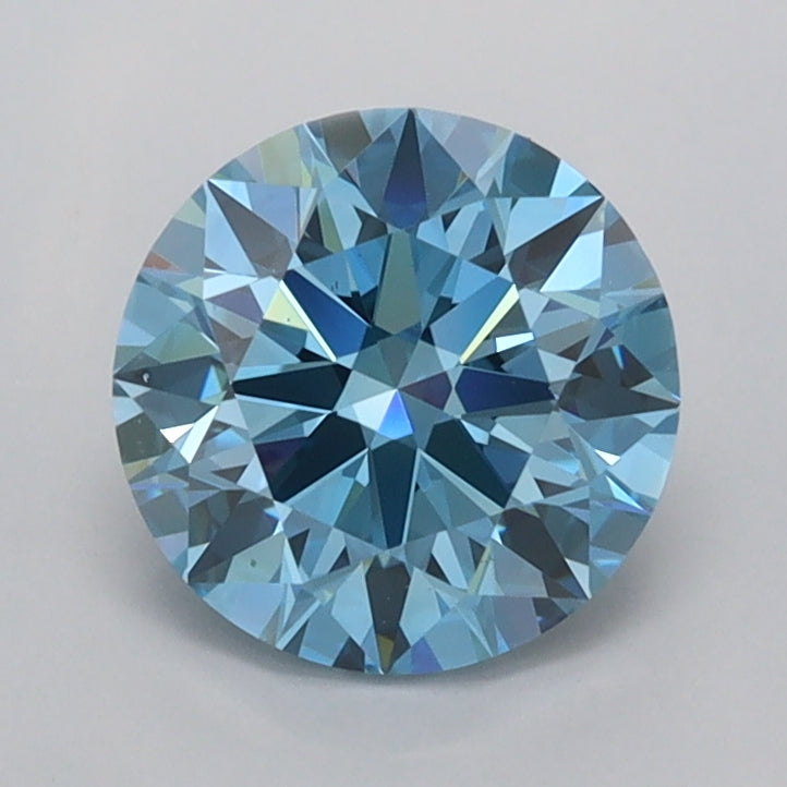 1.31 Carat Round Shaped, Ideal Cut, VS1 Clarity, IGI Certified Lab Grown Diamond