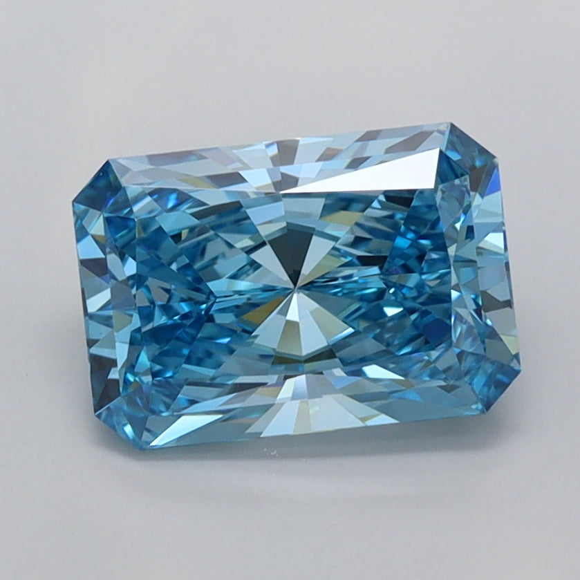 1.56 Carat Radiant Shaped, Ideal Cut, VS1 Clarity, IGI Certified Lab Grown Diamond