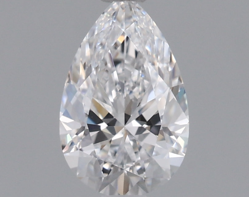 0.79 Carat Pear Shaped, Excellent Cut, D Color, VVS1 Clarity, IGI Certified Lab Grown Diamond