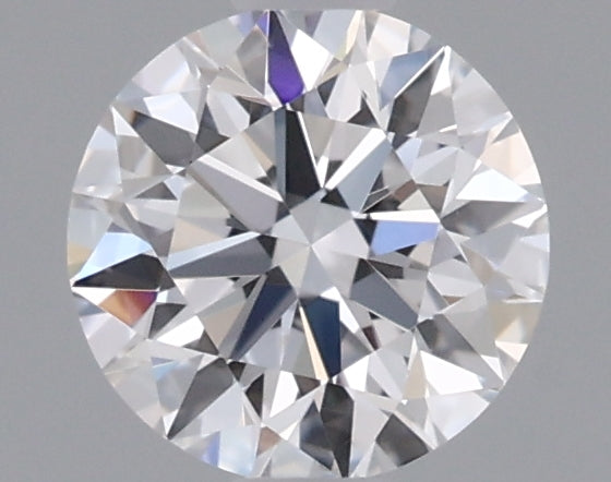 0.58 Carat Round Shaped, Ideal Cut, D Color, VVS2 Clarity, IGI Certified Lab Grown Diamond