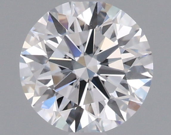 0.59 Carat Round Shaped, Ideal Cut, D Color, VVS2 Clarity, IGI Certified Lab Grown Diamond