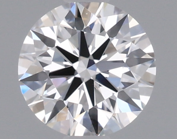 0.58 Carat Round Shaped, Ideal Cut, D Color, VVS2 Clarity, IGI Certified Lab Grown Diamond