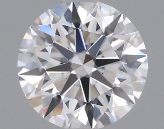0.55 Carat Round Shaped, Ideal Cut, D Color, VVS2 Clarity, IGI Certified Lab Grown Diamond