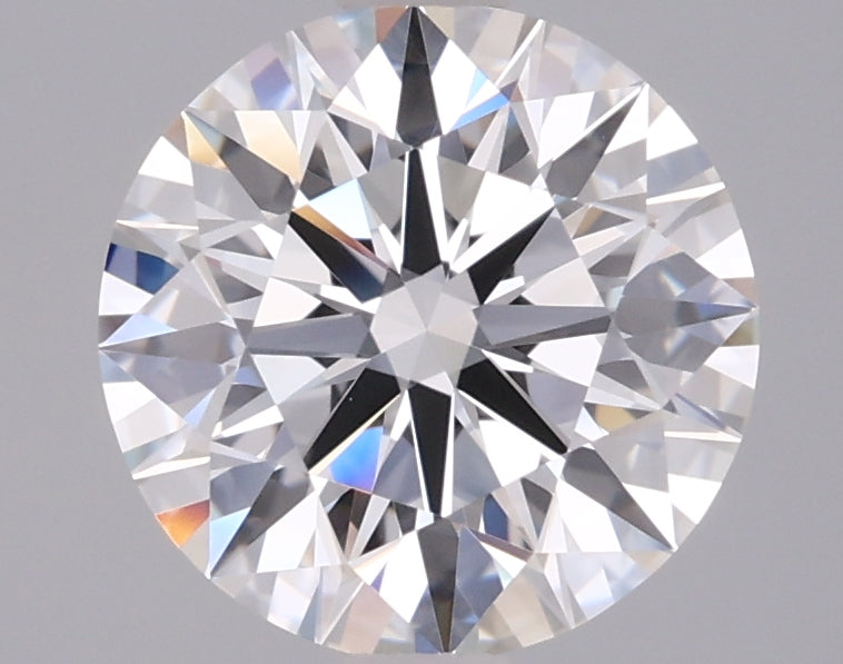 1.90 Carat Round Shaped, Ideal Cut, D Color, VVS1 Clarity, IGI Certified Lab Grown Diamond