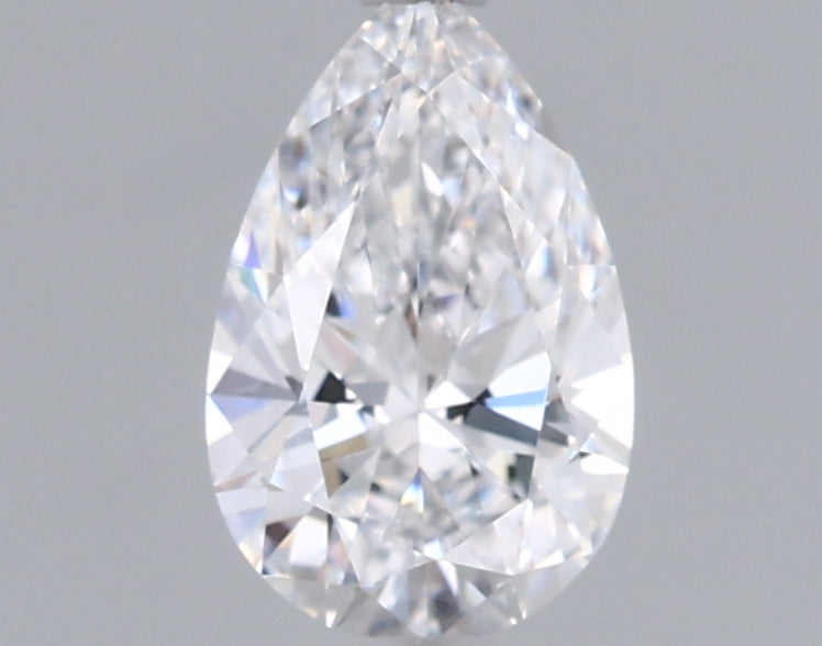 0.73 Carat Pear Shaped, Ideal Cut, D Color, VS1 Clarity, IGI Certified Lab Grown Diamond