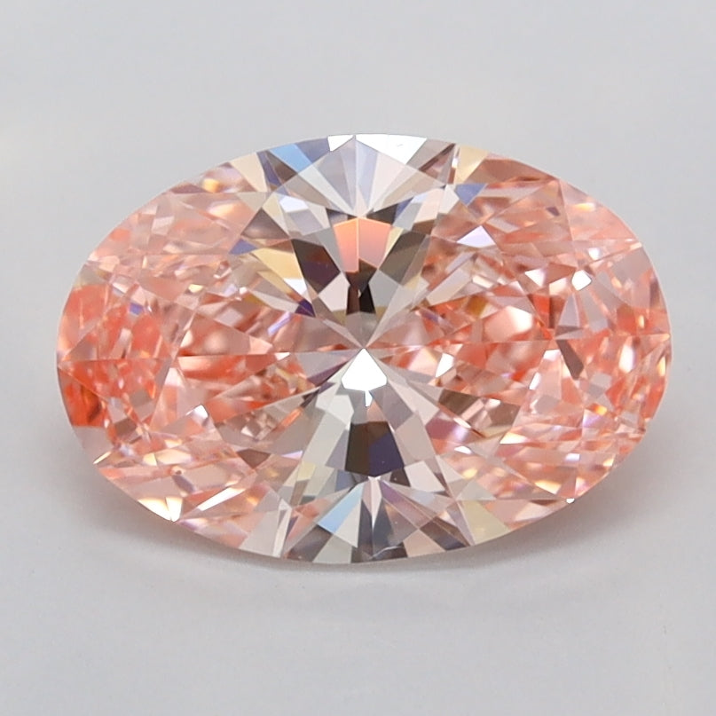 1.49 Carat Oval Shaped, Ideal Cut, VS1 Clarity, IGI Certified Lab Grown Diamond