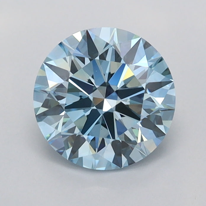 1.03 Carat Round Shaped, Ideal Cut, VVS2 Clarity, IGI Certified Lab Grown Diamond