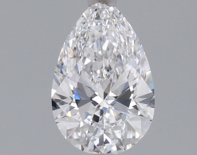 0.97 Carat Pear Shaped, Ideal Cut, D Color, VVS2 Clarity, IGI Certified Lab Grown Diamond