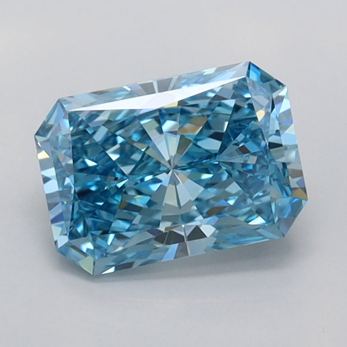 1.00 Carat Radiant Shaped, Ideal Cut, FL Clarity, IGI Certified Lab Grown Diamond