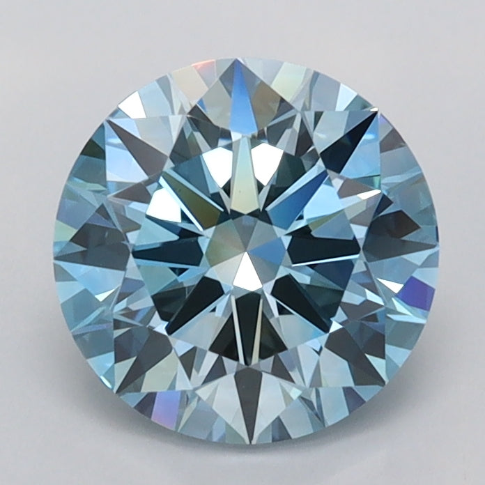 1.55 Carat Round Shaped, Ideal Cut, VVS1 Clarity, IGI Certified Lab Grown Diamond