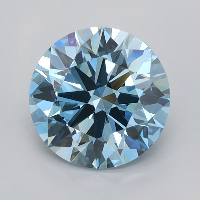 1.52 Carat Round Shaped, Ideal Cut, VVS1 Clarity, IGI Certified Lab Grown Diamond