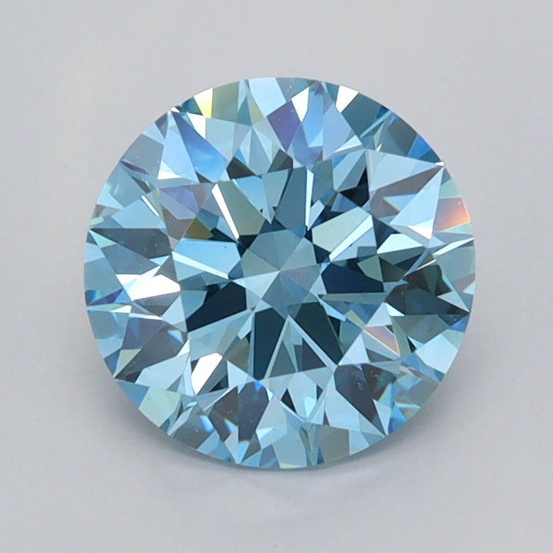 1.55 Carat Round Shaped, Ideal Cut, VVS1 Clarity, IGI Certified Lab Grown Diamond