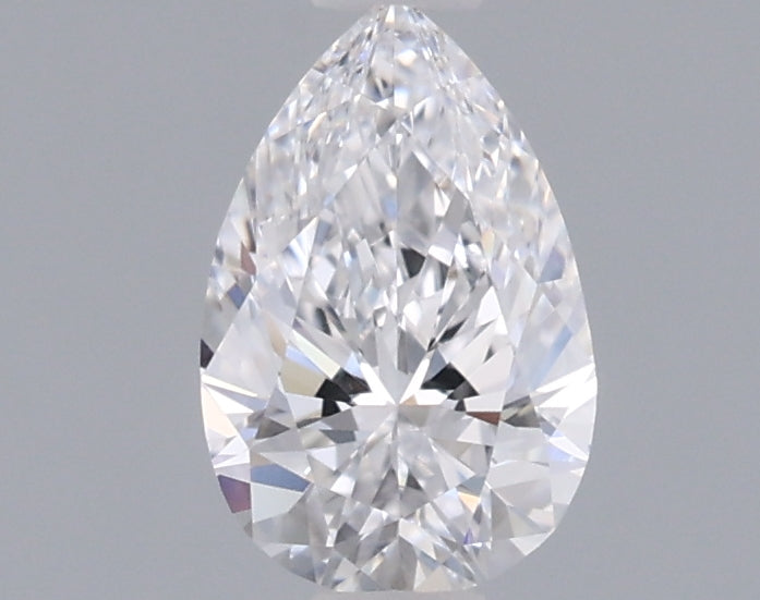 0.54 Carat Pear Shaped, Ideal Cut, D Color, VVS1 Clarity, IGI Certified Lab Grown Diamond
