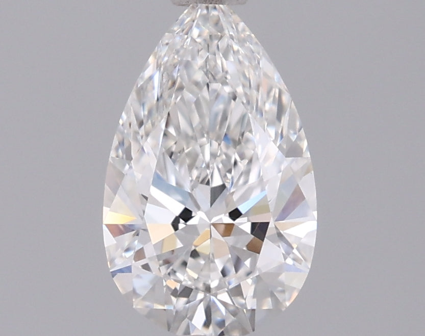 0.97 Carat Pear Shaped, Ideal Cut, D Color, VVS2 Clarity, IGI Certified Lab Grown Diamond