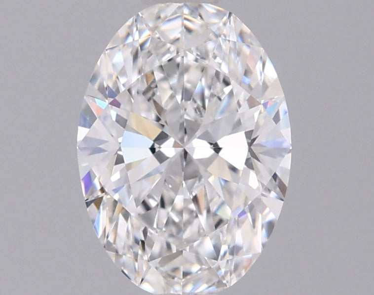 0.96 Carat Oval Shaped, Ideal Cut, D Color, VVS1 Clarity, IGI Certified Lab Grown Diamond