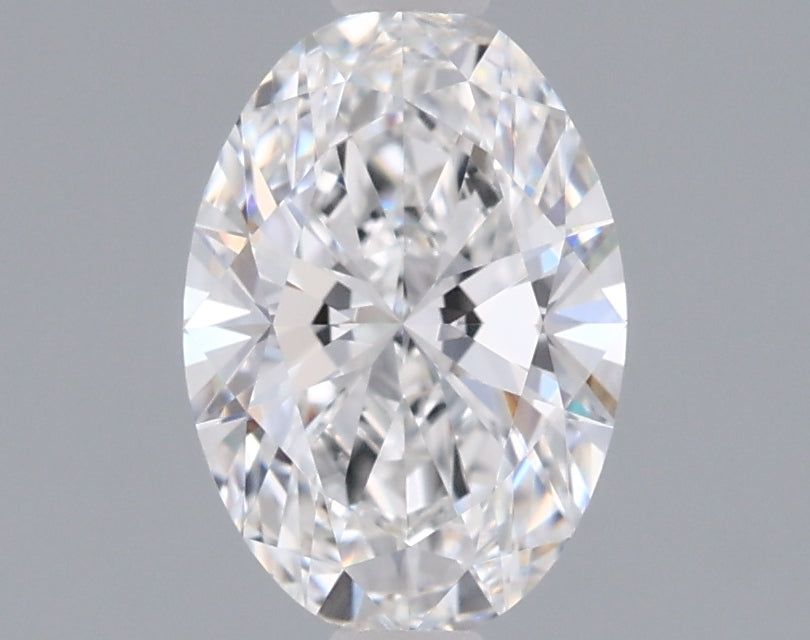 0.98 Carat Oval Shaped, Ideal Cut, D Color, VVS2 Clarity, IGI Certified Lab Grown Diamond