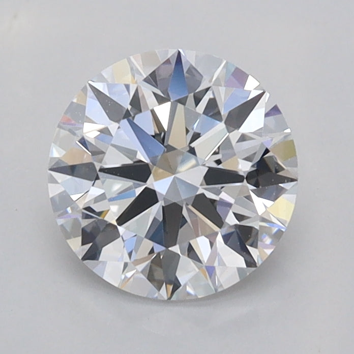 1.09 Carat Round Shaped, Ideal Cut, D Color, FL Clarity, IGI Certified Lab Grown Diamond