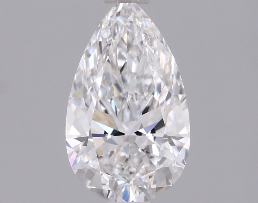 1.00 Carat Pear Shaped, Ideal Cut, E Color, VVS1 Clarity, IGI Certified Lab Grown Diamond