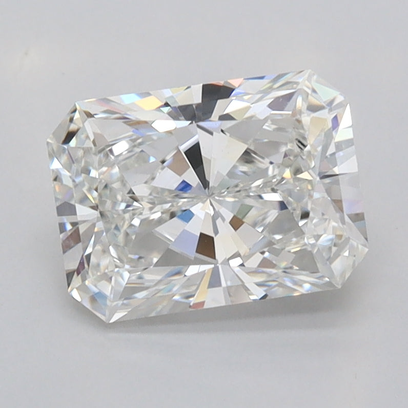 1.61 Carat Radiant Shaped, Ideal Cut, E Color, VVS1 Clarity, IGI Certified Lab Grown Diamond