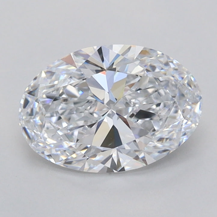1.02 Carat Oval Shaped, Ideal Cut, D Color, VVS1 Clarity, IGI Certified Lab Grown Diamond