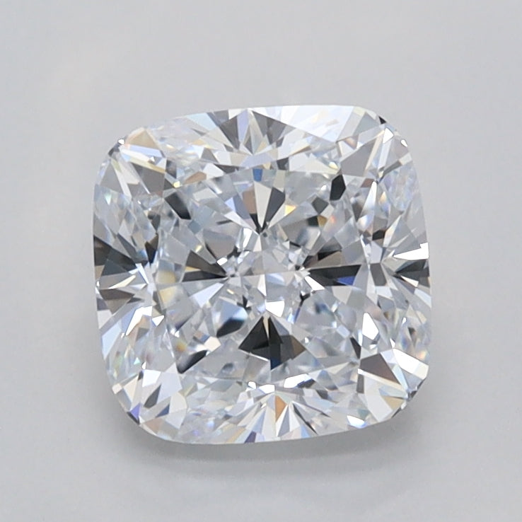 1.47 Carat Cushion Shaped, Ideal Cut, E Color, FL Clarity, IGI Certified Lab Grown Diamond