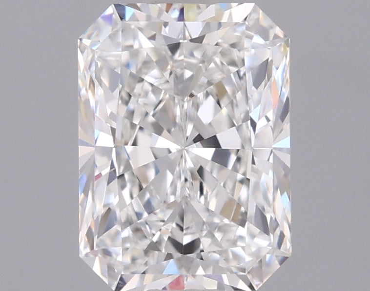 1.56 Carat Radiant Shaped, Excellent Cut, E Color, VVS1 Clarity, IGI Certified Lab Grown Diamond