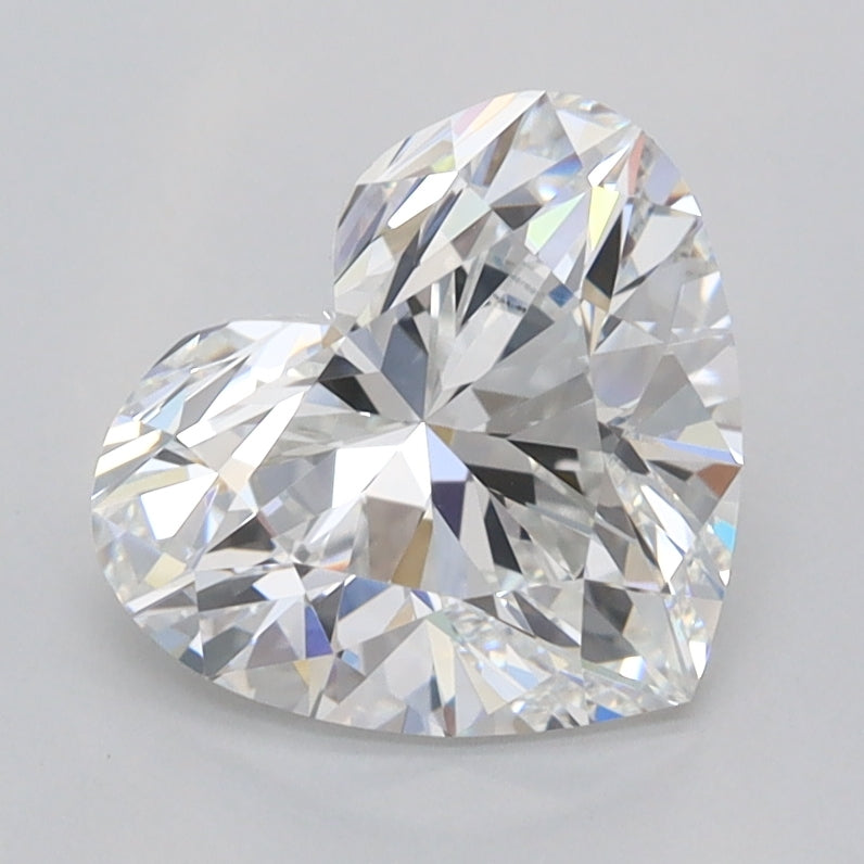 1.94 Carat Heart Shaped, Ideal Cut, E Color, VVS1 Clarity, IGI Certified Lab Grown Diamond