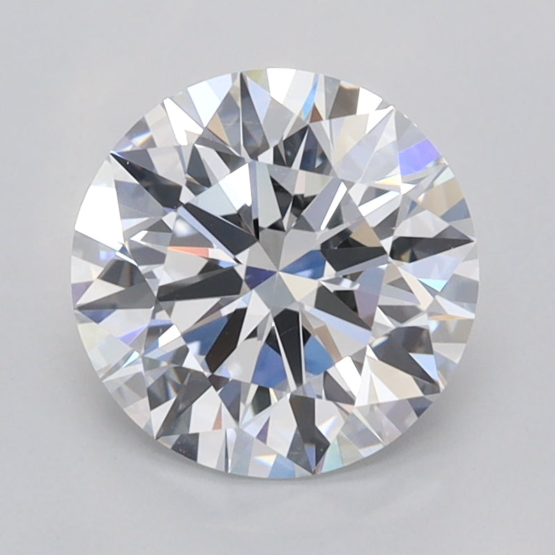 1.84 Carat Round Shaped, Ideal Cut, D Color, VVS1 Clarity, IGI Certified Lab Grown Diamond