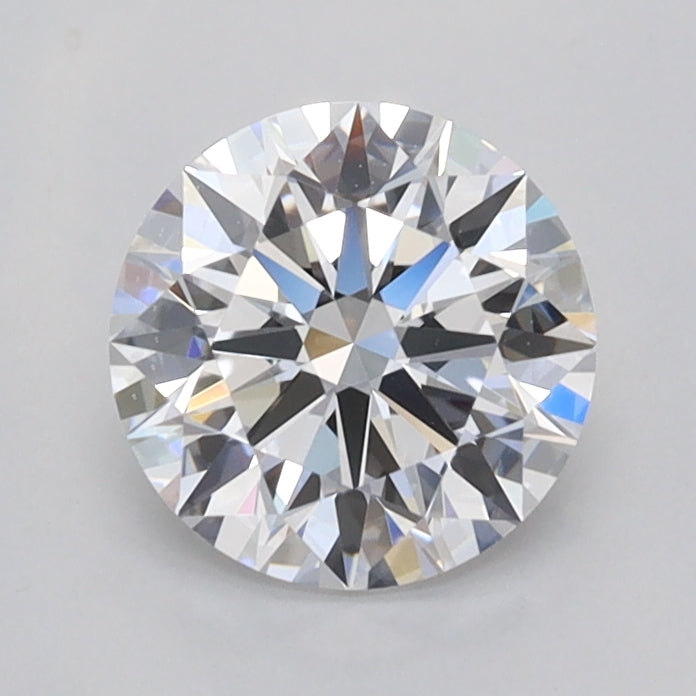 1.08 Carat Round Shaped, Ideal Cut, D Color, FL Clarity, IGI Certified Lab Grown Diamond