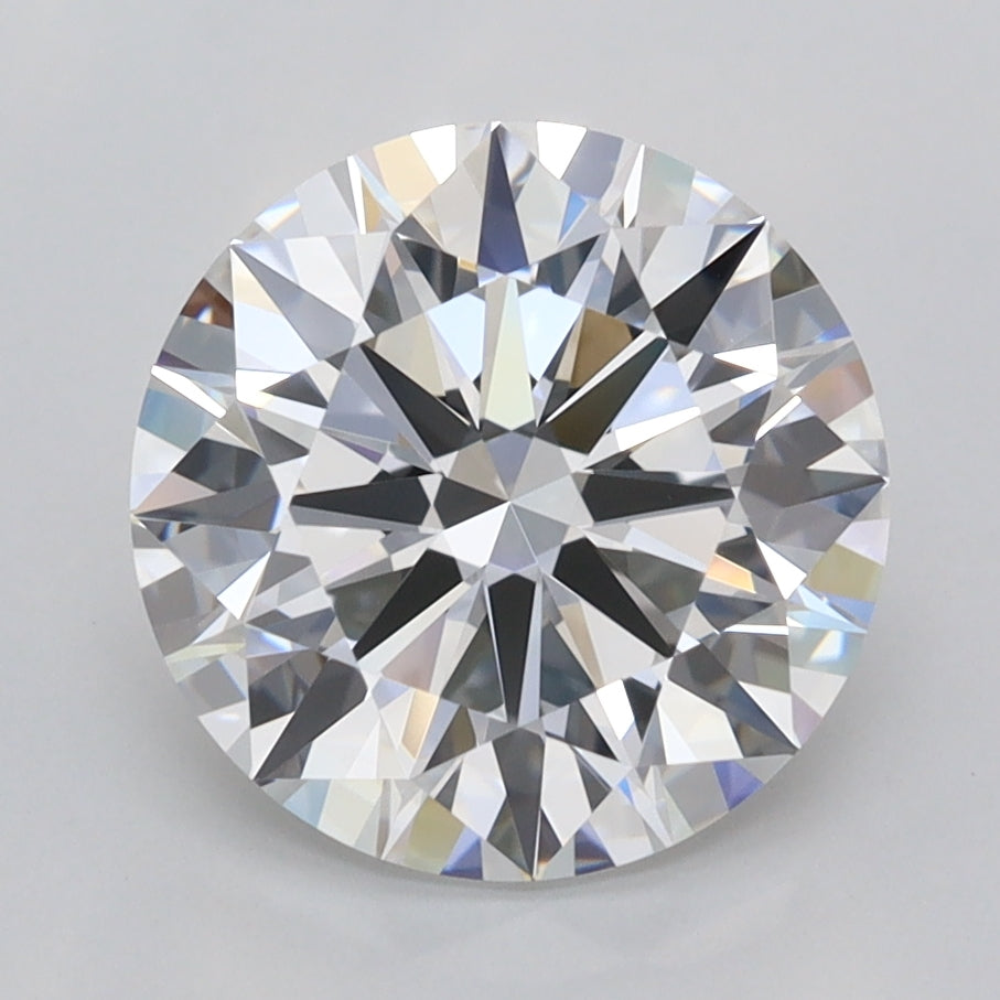 2.94 Carat Round Shaped, Ideal Cut, D Color, VVS1 Clarity, IGI Certified Lab Grown Diamond