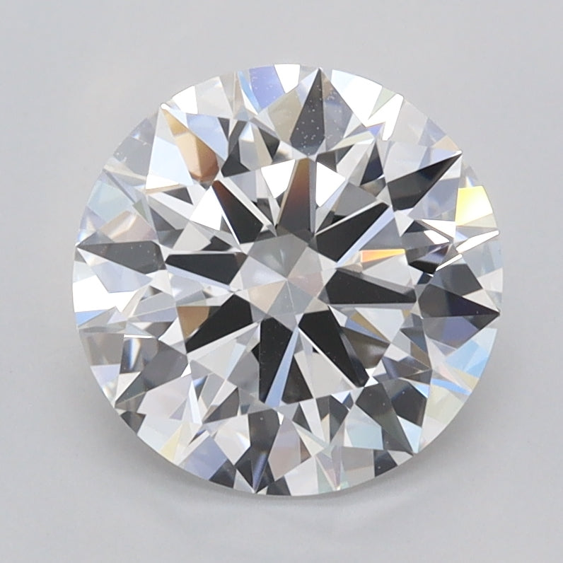 2.05 Carat Round Shaped, Ideal Cut, D Color, VVS1 Clarity, IGI Certified Lab Grown Diamond