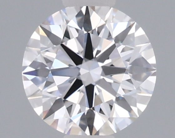 0.58 Carat Round Shaped, Ideal Cut, D Color, VVS2 Clarity, IGI Certified Lab Grown Diamond