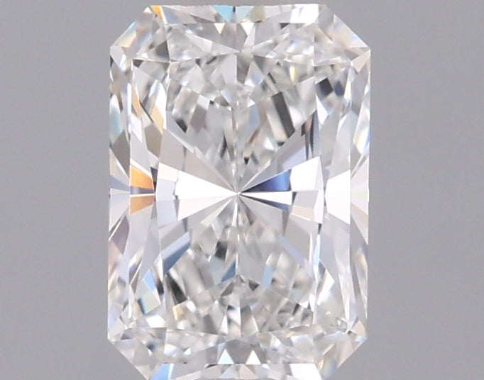 0.95 Carat Radiant Shaped, Excellent Cut, E Color, VVS1 Clarity, IGI Certified Lab Grown Diamond