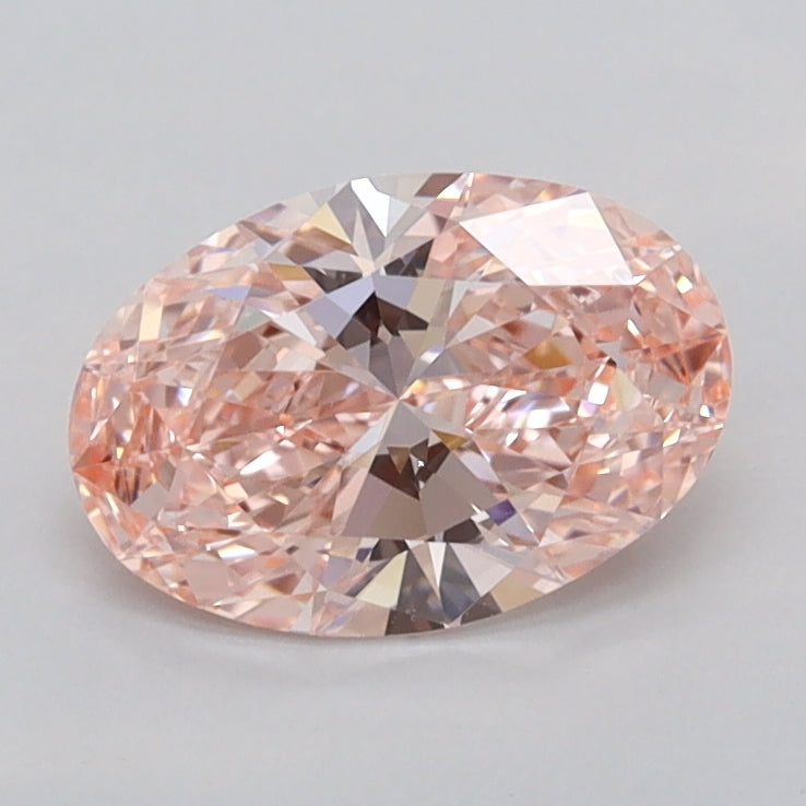 0.98 Carat Oval Shaped, Ideal Cut, VS1 Clarity, IGI Certified Lab Grown Diamond
