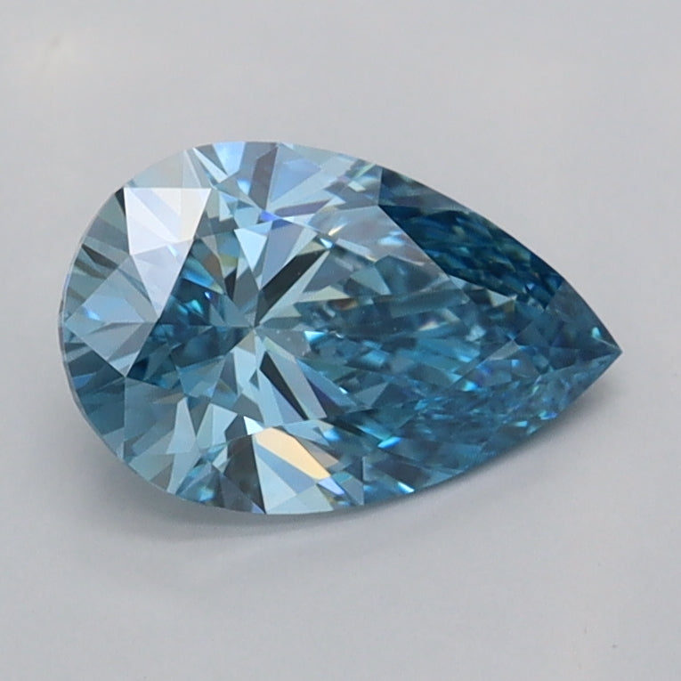 1.01 Carat Pear Shaped, Ideal Cut, VS1 Clarity, IGI Certified Lab Grown Diamond